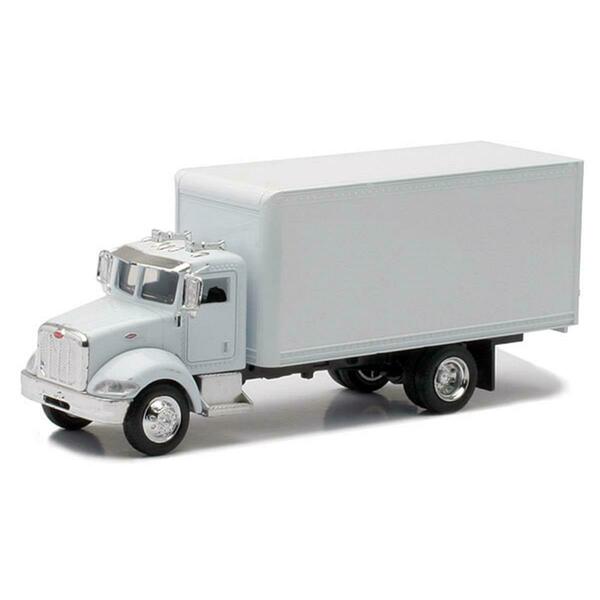 New-Ray Toys Peterbilt 335 Box Utility Truck, 12PK 15803D